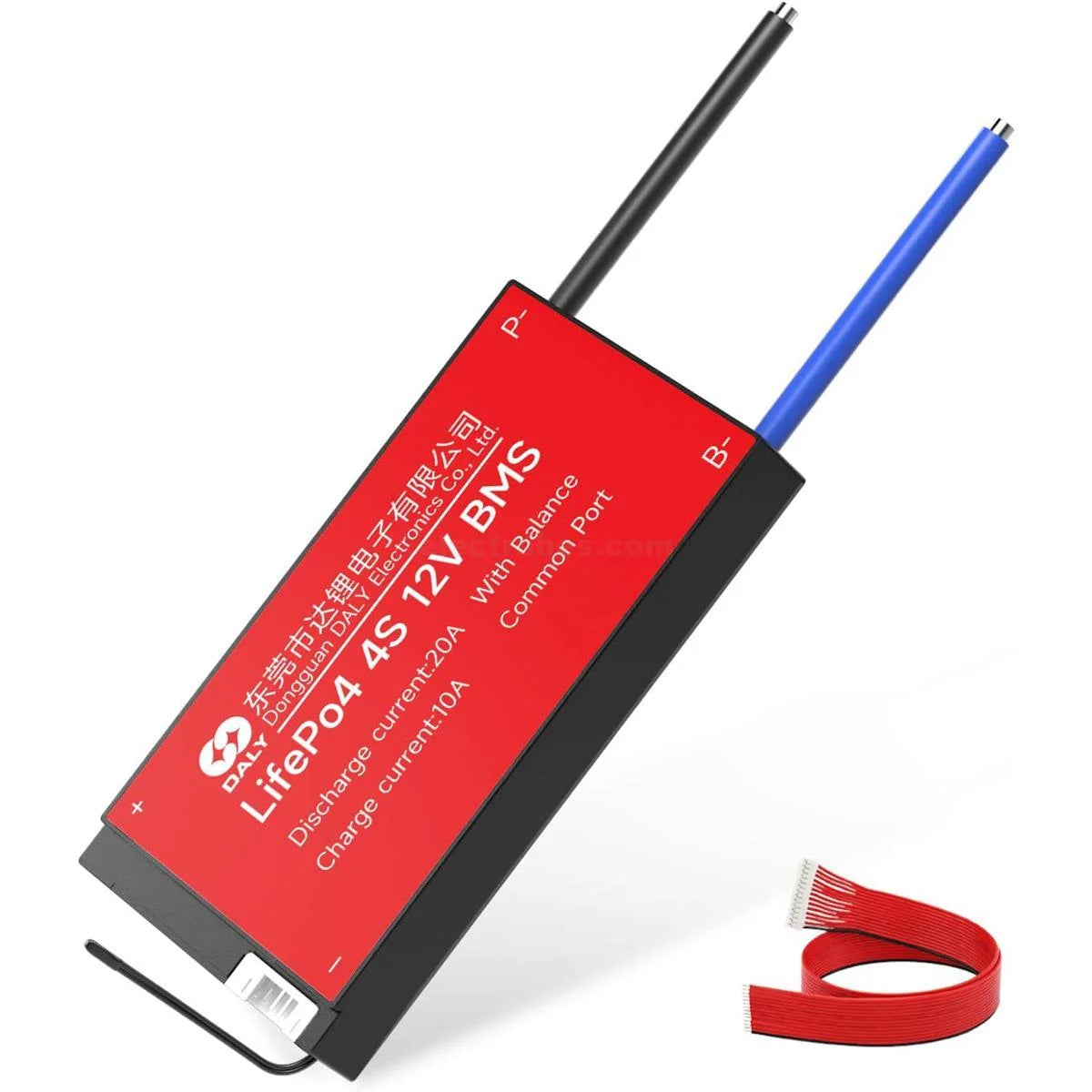 Daly 4S 12V 20A BMS for Li-Ion & LiFePO4 Batteries – Latest 2025 Model | Smart Battery Protection Board for Solar, DIY, E-Bike, Power Banks & More